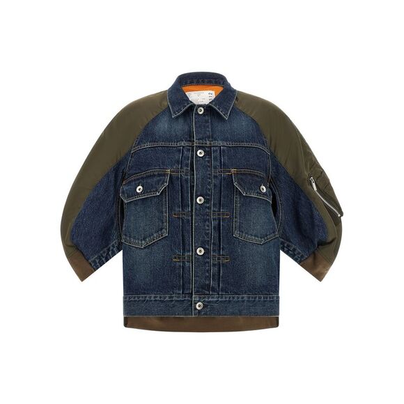 SACAI Jackets & Blazers - Sacai Women Hybrid Bomber Jacket